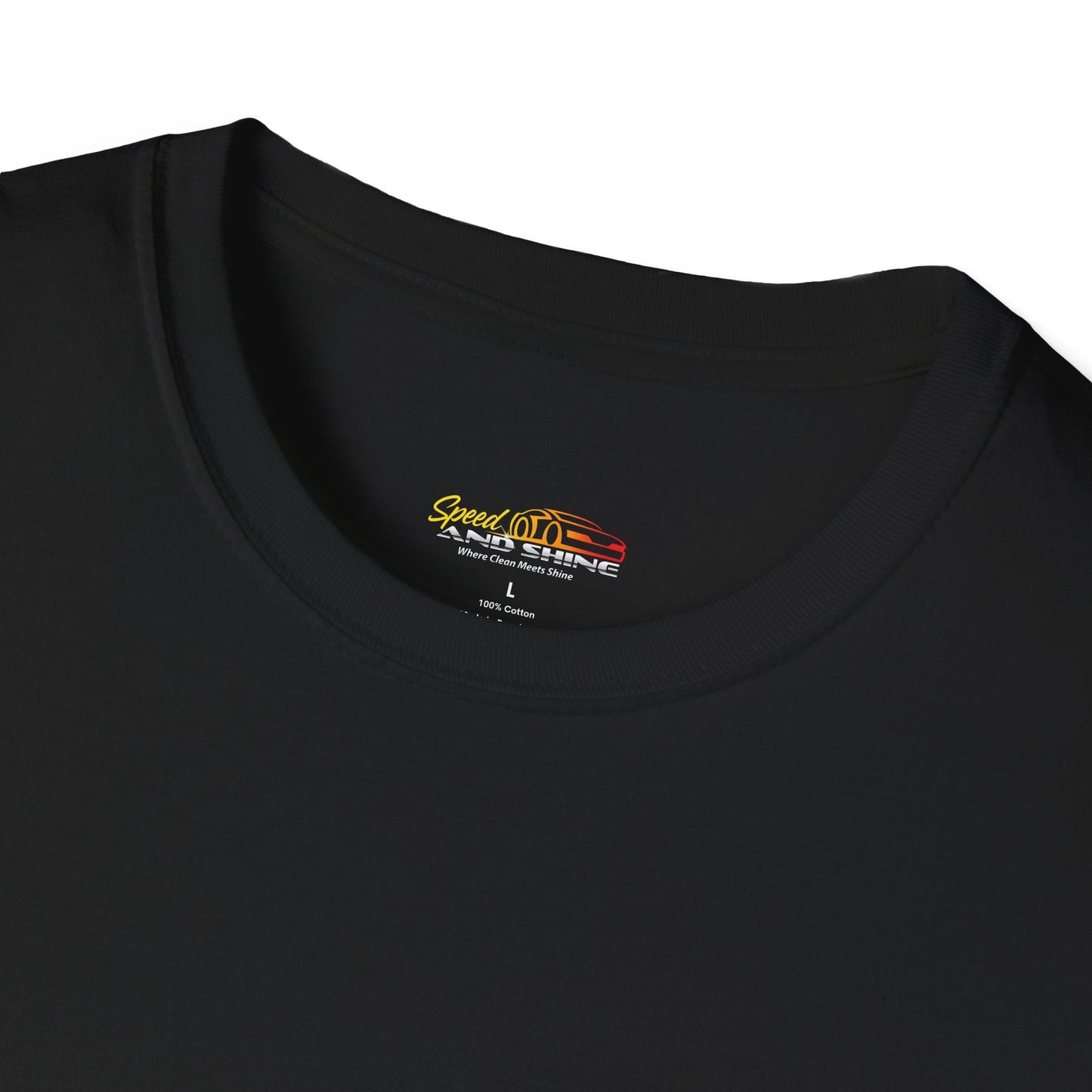 Car T-Shirt — "Speed and Shine: Where Clean Meets Shine" Auto Detail Tee