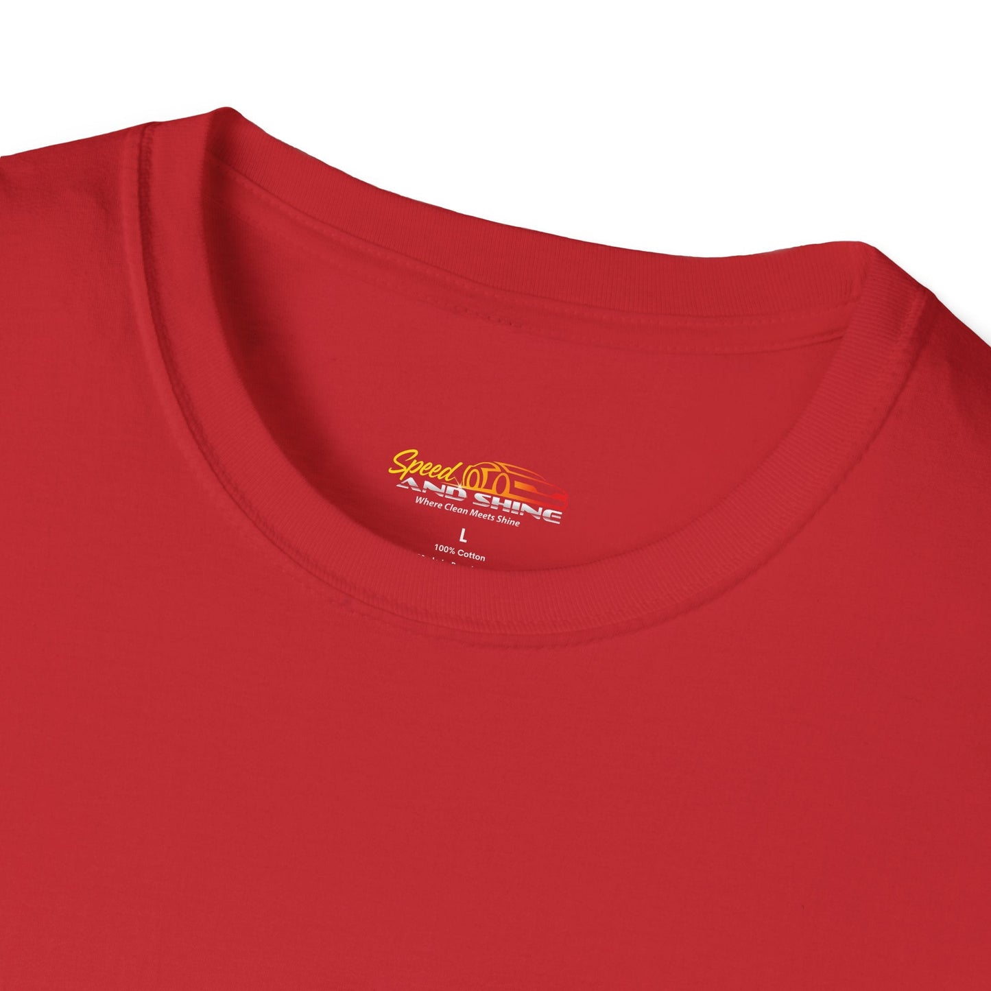 Car T-Shirt — "Speed and Shine: Where Clean Meets Shine" Auto Detail Tee