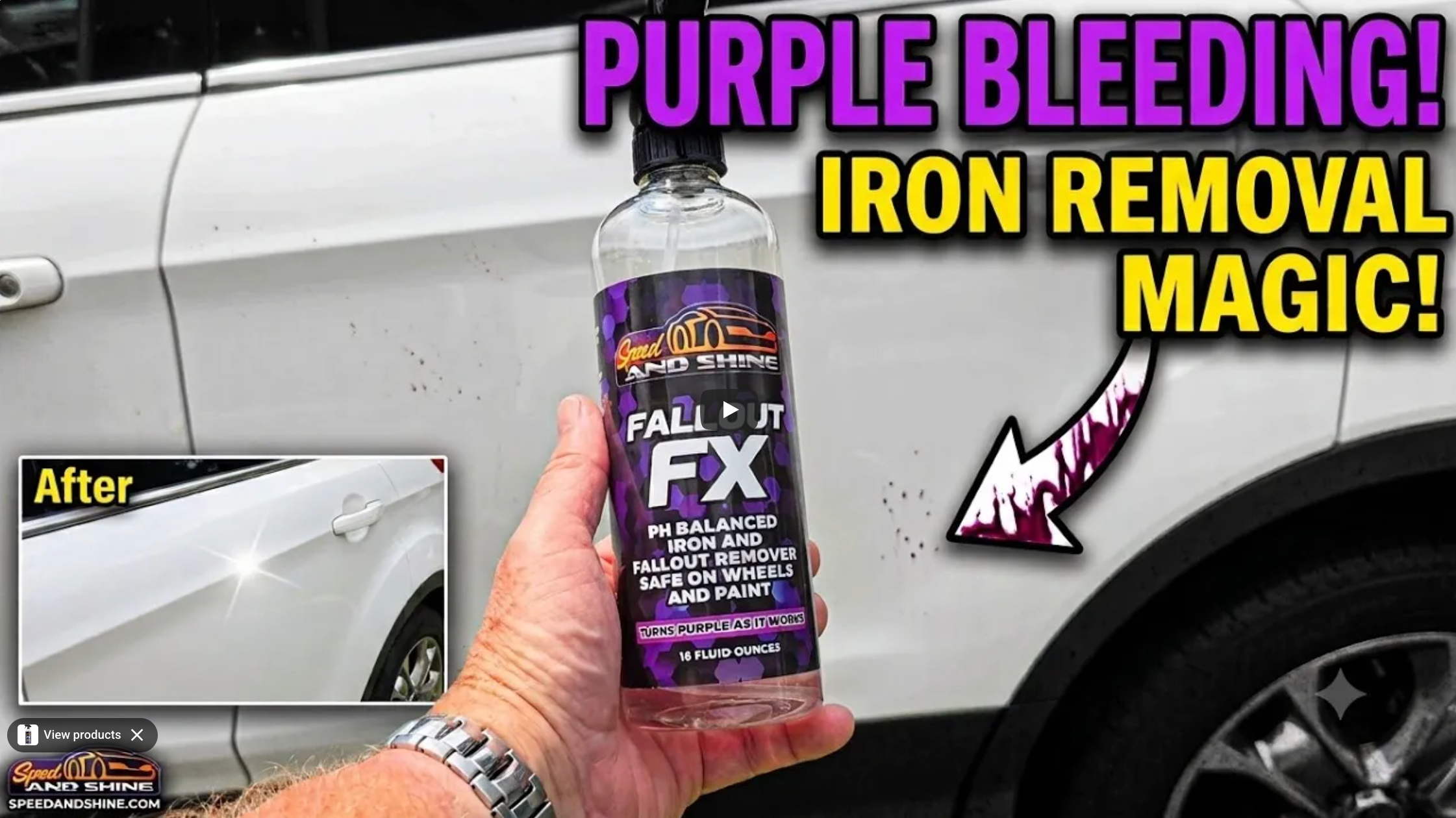 Load video: Speed and Shine Fallout FX Decontaminator In Action