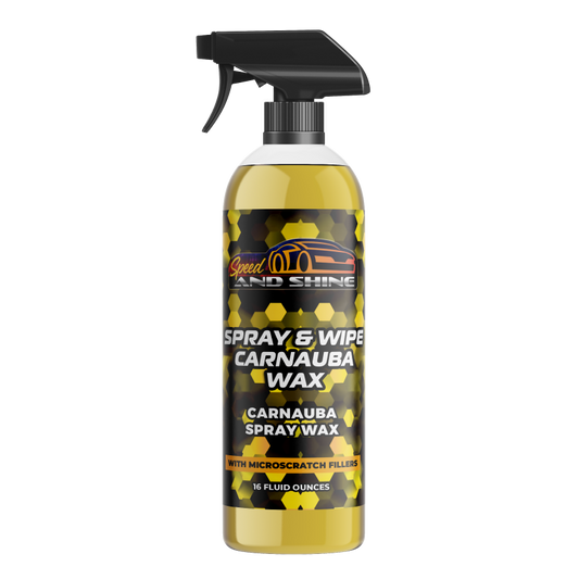 16 oz. Spray & Wipe Carnauba Wax