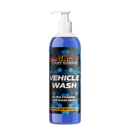 Speed And Shine Vehicle Wash 16 oz | pH-Balanced Car Wash Soap